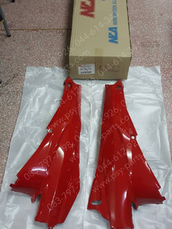 ฝาครอบข้างซ้าย-ขวา WAVE 125, WAVE 125R (T) สีแดงสด (R263)