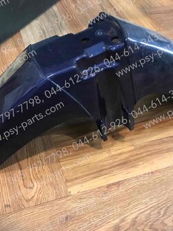 บังโคลนหน้า AX 1, MAX 100 (T) สีน้ำเงินเข้ม (PK15) 