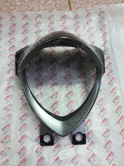 ฝาครอบไฟหน้า FINO 125 แท้ๆ สีเทาดำด้าน 1YC-H4144-F0