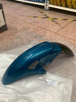 บังโคลนหน้า DASH-98, LS 125R, TENA-ใหม่ (T) สีเขียว/ดำ