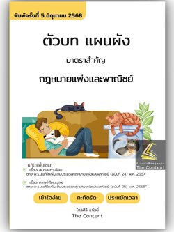 (ห่อปก)ตัวบท แผนผัง กฎหมายแพ่งและพาณิชย์ มาตราสำคัญ/The Content /ไกรศิริ แก้วยี่