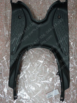 แผงรองพักเท้าหน้า SCOOPY-I (T) สีดำด้าน 