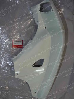 บังลม-ขวา SUPER CUB/ไฟกลม แท้ๆ สีขาวมุก (A87) 81131-K76-T60ZA Honda 