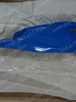 ฝาครอบข้างขวา CLICK 125-I แท้ๆ สีน้ำเงิน 83500-KZR-600ZD 