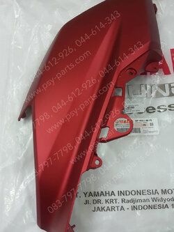 ฝาครอบไฟหน้า-ซ้าย NMAX แท้ๆ สีแดงด้าน 2DP-F8351-00-P5 