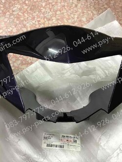 เสื้อไฟหน้าตัวหน้า SPARK 135 คลัทช์ แท้ๆ สีม่วง 2S4-F6143-00-P2 