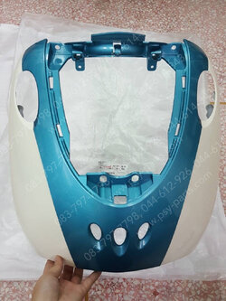 บังลม FINO แท้ๆ สีเขียวฟ้า/ขาว 4D0-F8311-00-5X Yamaha 