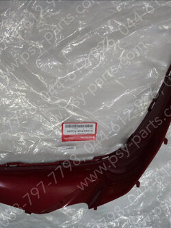 คอนโซล-ซ้าย WAVE 110-I/19 แท้ๆ สีแดงสด (R366) 64330-K58-TC0ZK 