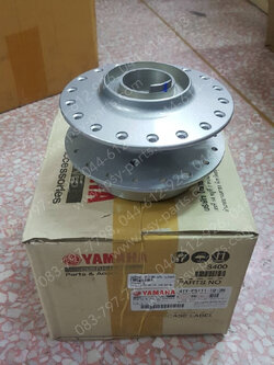 ดุมล้อหน้า MIO, FINO, FRESH-II ดิสก์เบรค, NOUVO, SPARK 135, TTX, X 1R135 แท้ๆ สีบรอนซ์ 4TT-F5111-10-35