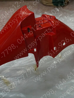 บังโคลนหน้า SMART 120 แท้ๆ สีแดง C5004V014-DR1