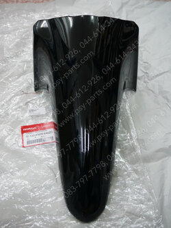 บังโคลนหน้า WAVE 110-I ใหม่ แท้ๆ สีดำ (A35) 61100-KWW-640ZC