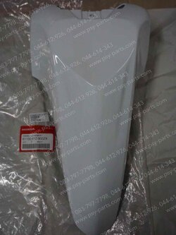 บังโคลนหน้า WAVE 125-I/12 แท้ๆ สีขาวใหม่ B61 61100-KYZ-900ZX