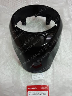 ฝาครอบเรือนไมล์ SCOOPY/12 แท้ๆ สีดำเงา (A35) 53205-K16-900ZH