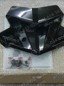 กระจกบังไมล์ AEROX/21 แท้ๆ (อะไหล่แต่ง) สีฟิล์ม BBR-F61AA-M2-SM 