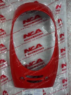 ฝาครอบไฟหน้า SCOOPY/12 (T) สีแดงสด (R310) 