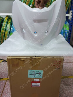 บังลม WAVE 110-I/19 แท้ๆ สีขาว (H196) 64500-K58-TC0ZD Honda