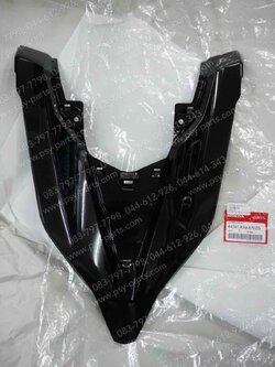 ฝาครอบไฟหน้า-กลาง CLICK 125/18 แท้ๆ สีดำ 64301-K59-A70ZG 