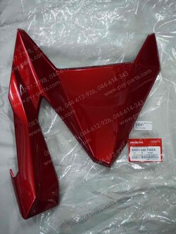 ฝาครอบไฟหน้า-ขวา CLICK 125/15 แท้ๆ สีแดงบรอนซ์ (R340) 64501-K60-T00ZA 