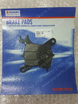 ผ้าดิสก์เบรค SMASH-I 115, SMASH 115-I แท้ๆ ล้อหน้า 59100-418D0-000