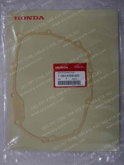 ปะเก็นแคร้งคลัทช์ WAVE 110-I, DREAM 110-I, DREAM SUPER CUB แท้ๆ 11394-KWB-920 