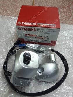 สวิทช์แฮนด์ FINO 125 (IDLE STOP) แท้ๆ ขวา-เทา BS9-H3975-00 (ตรวจสอบรุ่นกับทางร้านก่อนสั่ง)