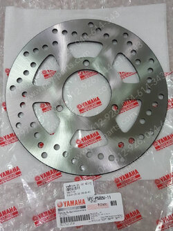 จานดิสก์เบรค SPARK 115-I, FINN แท้ๆ หน้า 3 รู 1FC-F582U-00, 1FC-F582U-10, 1FC-F582U-11