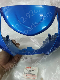 เสื้อไฟหน้าตัวหน้า STEP (ดิสก์เบรคใหม่) แท้ๆ สีน้ำเงิน 56311-46G31-YUJ 