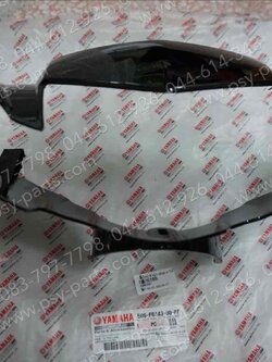 เสื้อไฟหน้าตัวหน้า SPARK NANO ดิสก์เบรค แท้ๆ สีดำ 50S-F6143-00-P7 