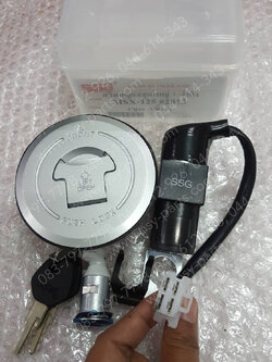 สวิทช์กุญแจ MSX 125 (T) ล็อคเบาะ + ฝาถัง (ไม่เท่ารุ่น MSX 125SF) 