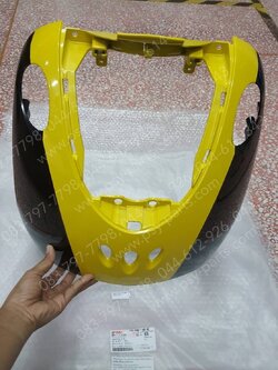 บังลม FINO/11 แท้ๆ สีดำ/เหลือง 4D0-F8311-00-XG Yamaha