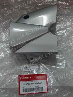 ฝาสเตอร์หน้า WAVE 110-I ใหม่ (สตาร์ทมือ), DREAM 110-I (DREAM SUPER CUB), SUPER CUB/ไฟกลม 11360-KWW-740 