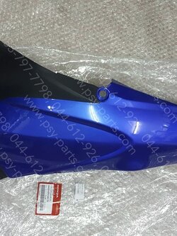 ฝาครอบข้างซ้าย WAVE 125 แท้ๆ สีน้ำเงิน (PB325) 64420-KPH-900ZH