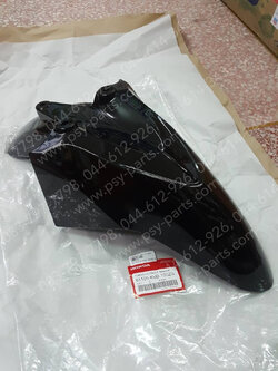 บังโคลนหน้า CLICK-I แท้ๆ สีดำ (A35) 61100-KVB-T00ZG 