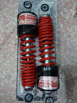 โช้คอัพหลัง BELLE-RM, Y 100, Y 111, MATE ALFA, FRESH สปริงแดง