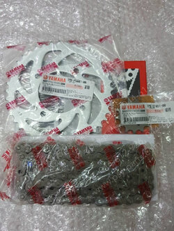 ชุดโซ่สเตอร์ JUPITER แท้ๆ 13x41x108 BW7-WF543-00