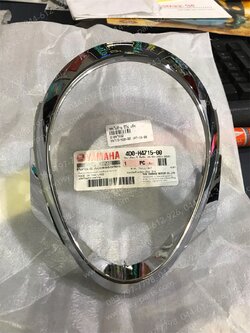 ขอบไฟท้าย FINO แท้ๆ โครเมี่ยม 4D0-H4715-00 