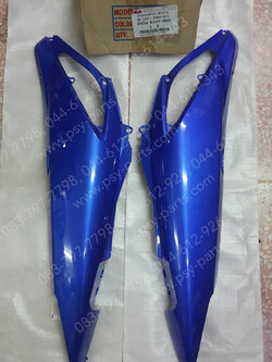 ฝาครอบข้างซ้าย-ขวา WAVE 125-I/05 (T) สีน้ำเงิน (B325)