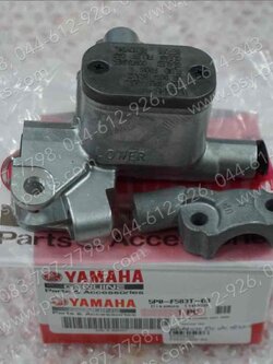 ชุดปั๊มดิสก์เบรค MIO, FINO-I, FINO 125, FILANO แท้ๆ หน้าบน-บรอนซ์ 5P0-F583T-03, 5P0-F583T-04 