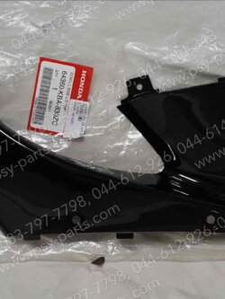 ฝาปิดช่องหัวเทียน BEAT-เพชร แท้ๆ สีดำ 64360-KBA-830ZC