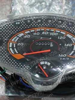 เรือนไมล์ชุด WAVE 125/R (T) สตาร์ทเท้า