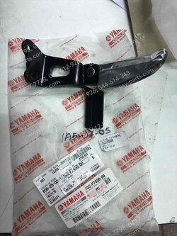 พักเท้าหลัง TTX แท้ๆ ซ้ายชุดใหญ่ 1GS-F7430-00, 2BU-F7430-00