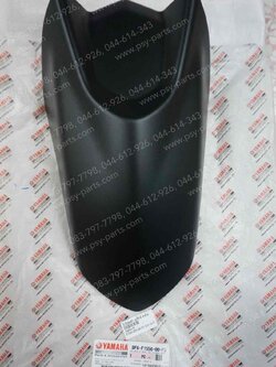 บังโคลนหน้า AEROX แท้ๆ สีดำด้าน BF6-F1556-00-P3 