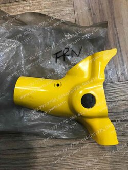 ปะกับแฮนด์ซ้าย FR 80N สีเหลือง 