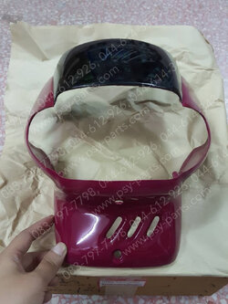 หน้ากากไฟหน้า TENA แท้ๆ สีม่วง/ดำ 61301-KAN-740ZD 