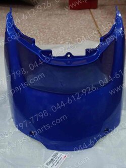 ฝาครอบใต้เบาะ SCOOPY/12 (T) สีน้ำเงิน (B325) 