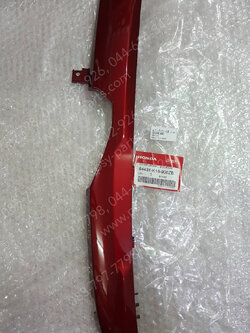 ฝาครอบข้างเล็ก/ซ้าย SCOOPY/12 แท้ๆ สีแดงเข้ม (R326) 64431-K16-900ZB