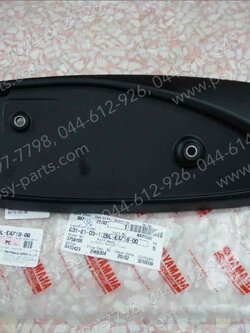 แผ่นกันความร้อนท่อ FILANO 125, GRAND FILANO, FILANO/HYBRID แท้ๆ ใน/ดำ 2BL-E4718-00 