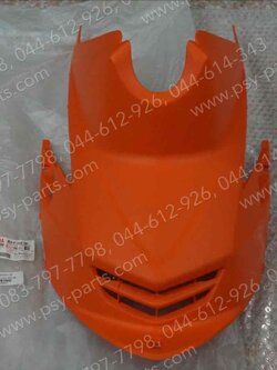 คอนโซลกลาง MIO ไฟล่าง แท้ๆ หน้าถัง/สีส้ม 4C9-F172W-20 