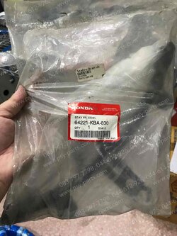 โครงหน้ากาก BEAT-เพชร แท้ๆ 64221-KBA-830