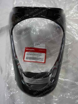 ฝาปิดท้ายเบาะ SCOOPY/12 แท้ๆ ดำ (A35) 83750-K16-900ZJ